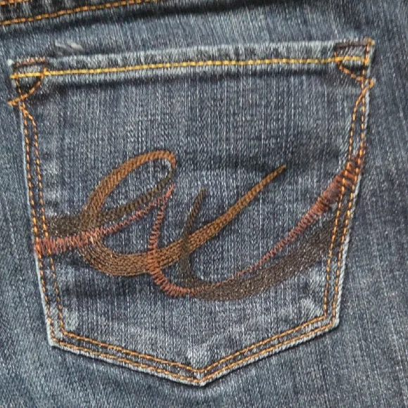 Express Dark Blue Stella Boot Cut Jeans - Picture 7 of 8